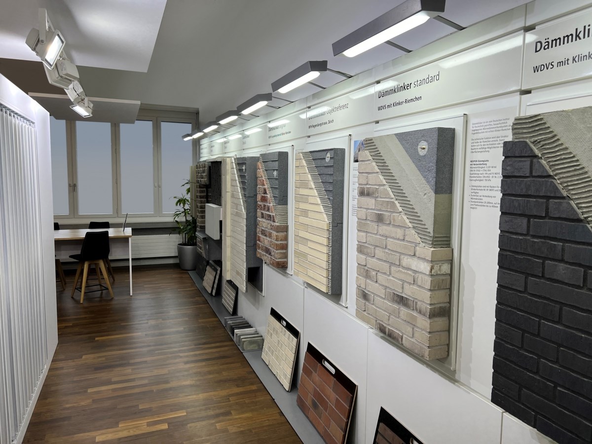 Klinkerausstellung Showroom CH Schlieren